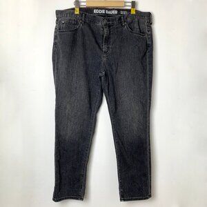 Eddie Bauer Women's Boyfriend Slim Fit Jeans in Washed Cinder